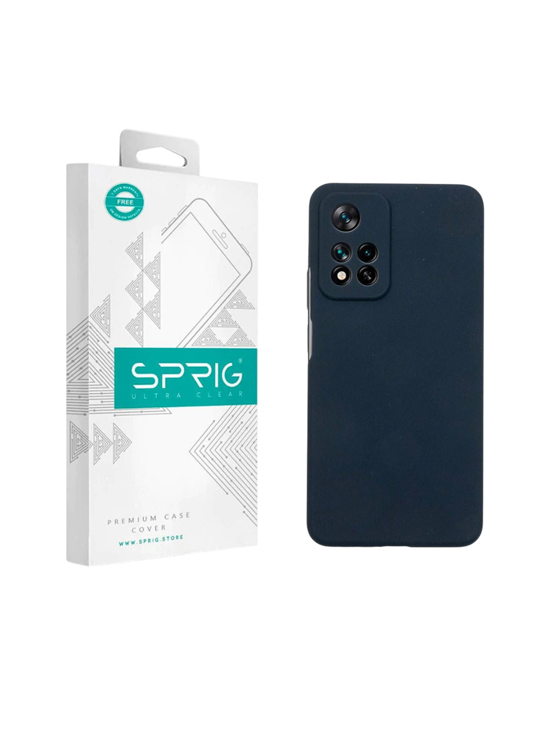 SPRIG MI 11i Liquid Silicone Back Cover