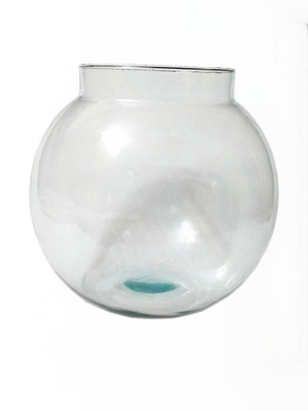 Somil Clear Glass Fish Pot