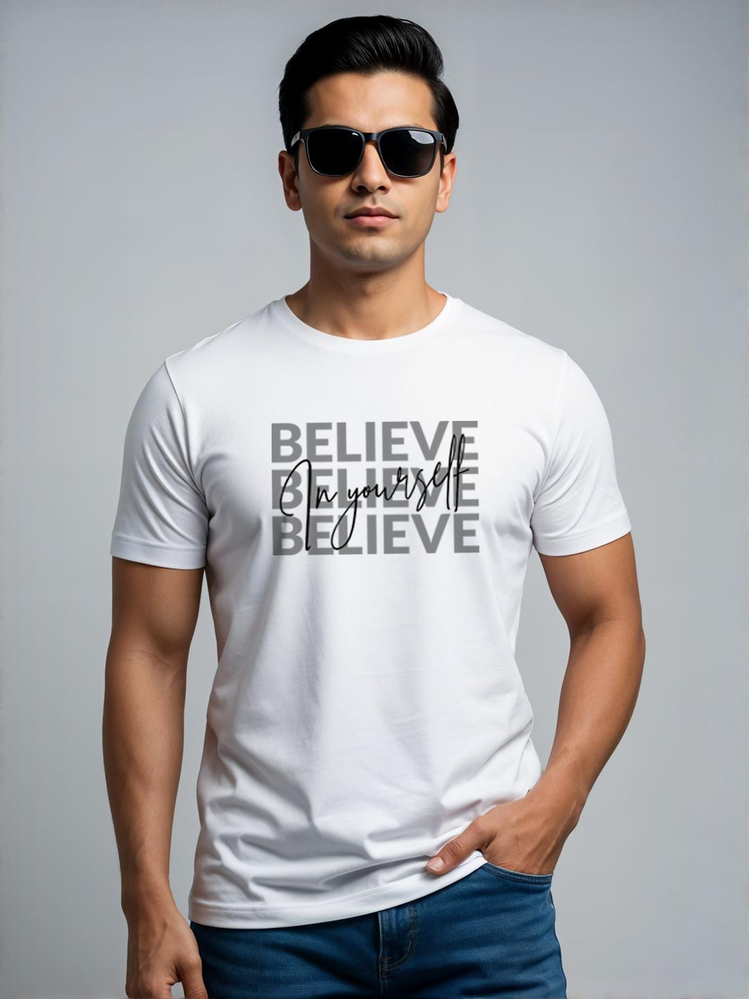 ADRO Men White Tshirts
