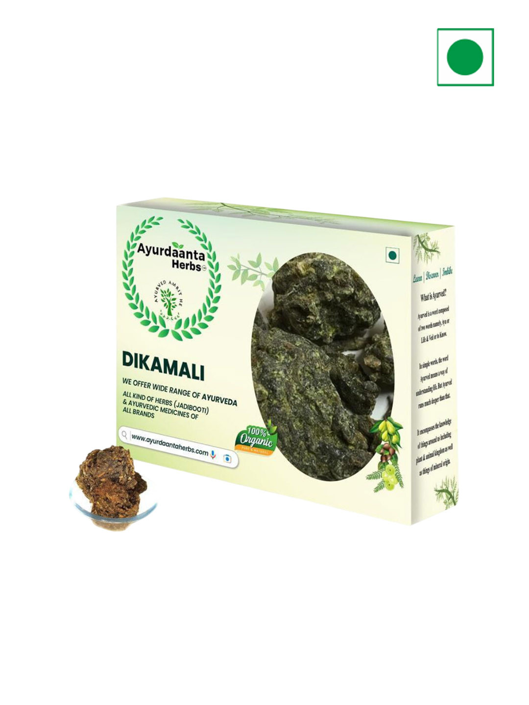 AYURDAANTA HERBS Dikamali Powder - 250 g