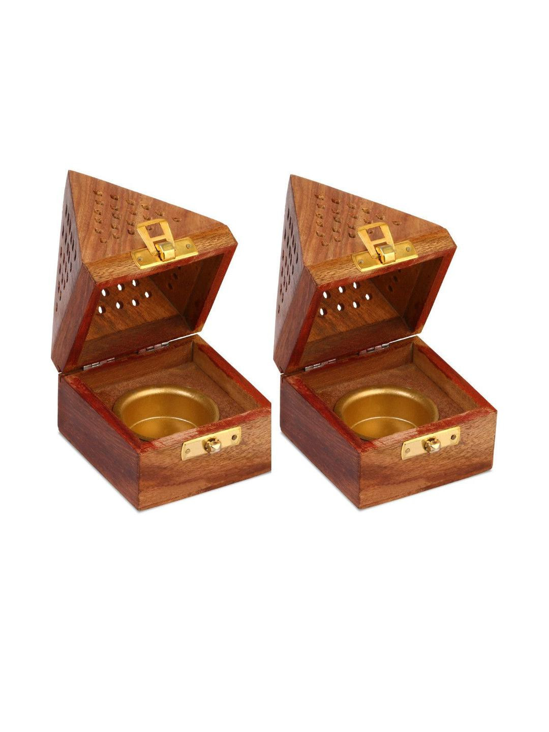 DigiRake Dhoop Stand 3 Inch Hut - Set of 2