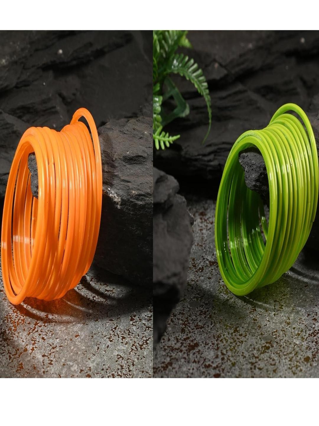 SOMIL Set Of 24 Antique Glass Bangles