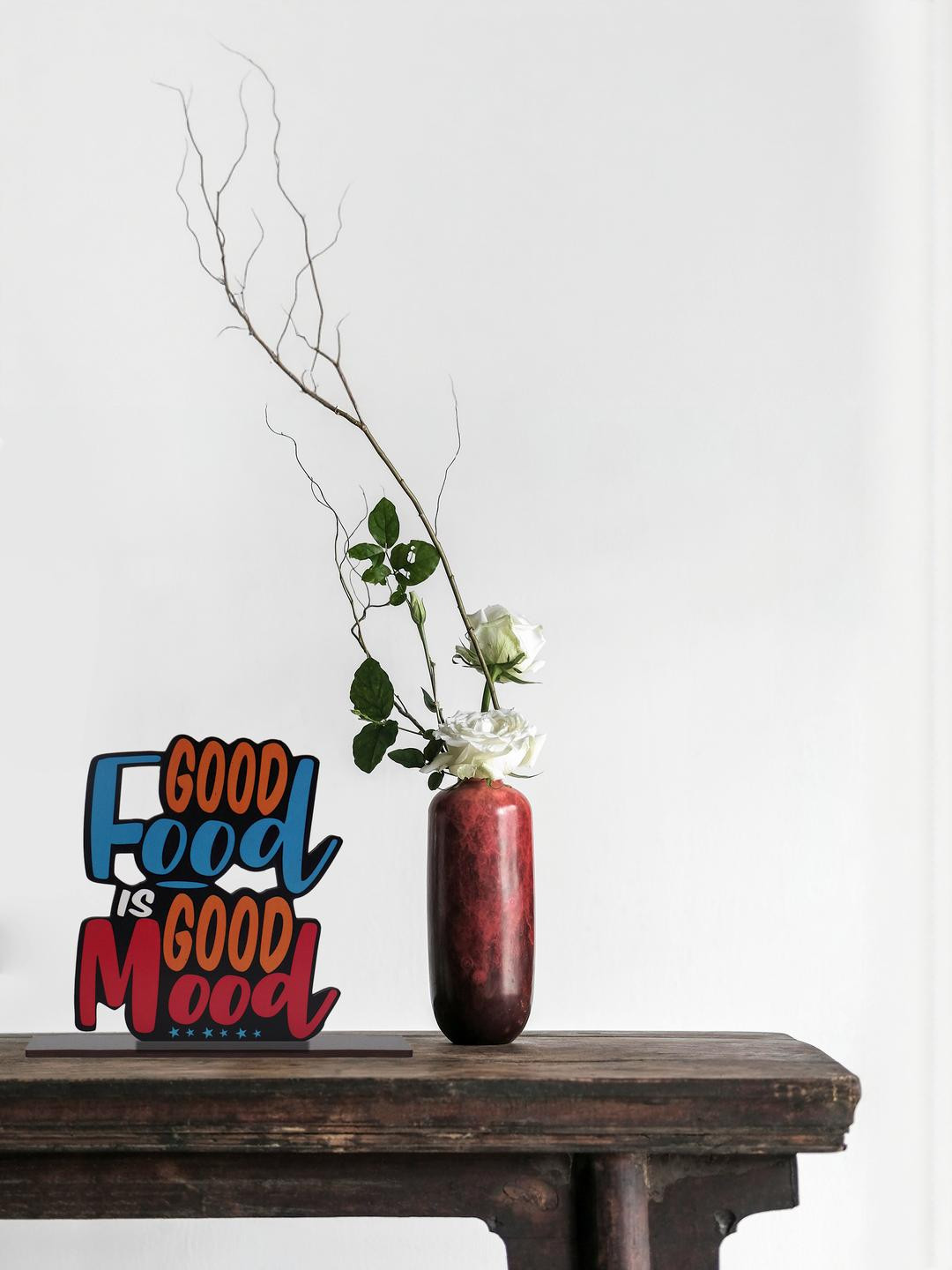 POSITIVE VIBE LIFESTYLE Syllabary Figures Showpiece