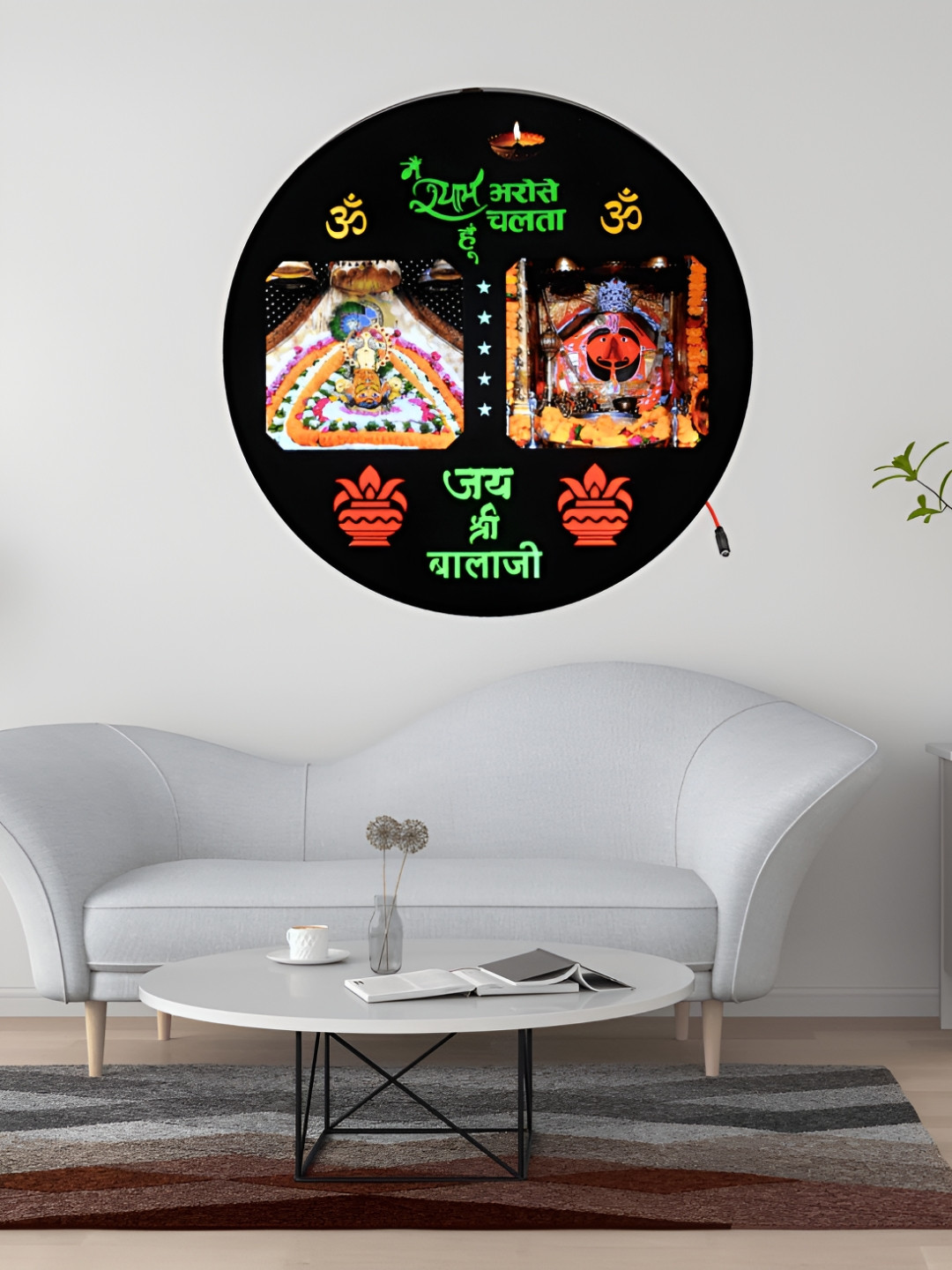 SHRI KHATU SHYAM CREATION Multicoloured Wall Photographs