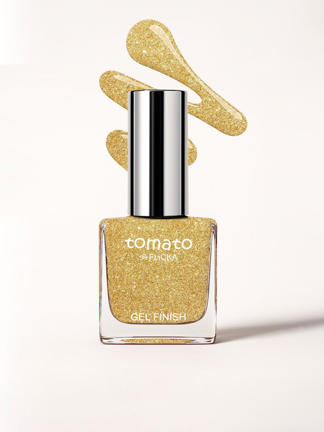 FLiCKA Tomato Long Lasting Quick Dry Gel Finish Nail Polish 9.9 ml - Shade 33