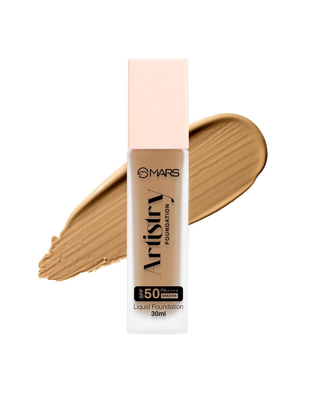 MARS Artistry SPF50 PA++++ Liquid Foundation 30 ml - Rich Cocoa 12