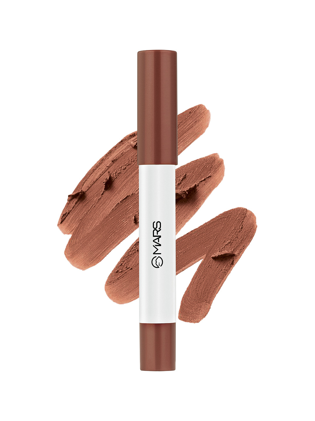 MARS Cloud Kiss Soft-Matte Long Lasting Lip Crayon with Rice Starch - Cocoa Whisper 02