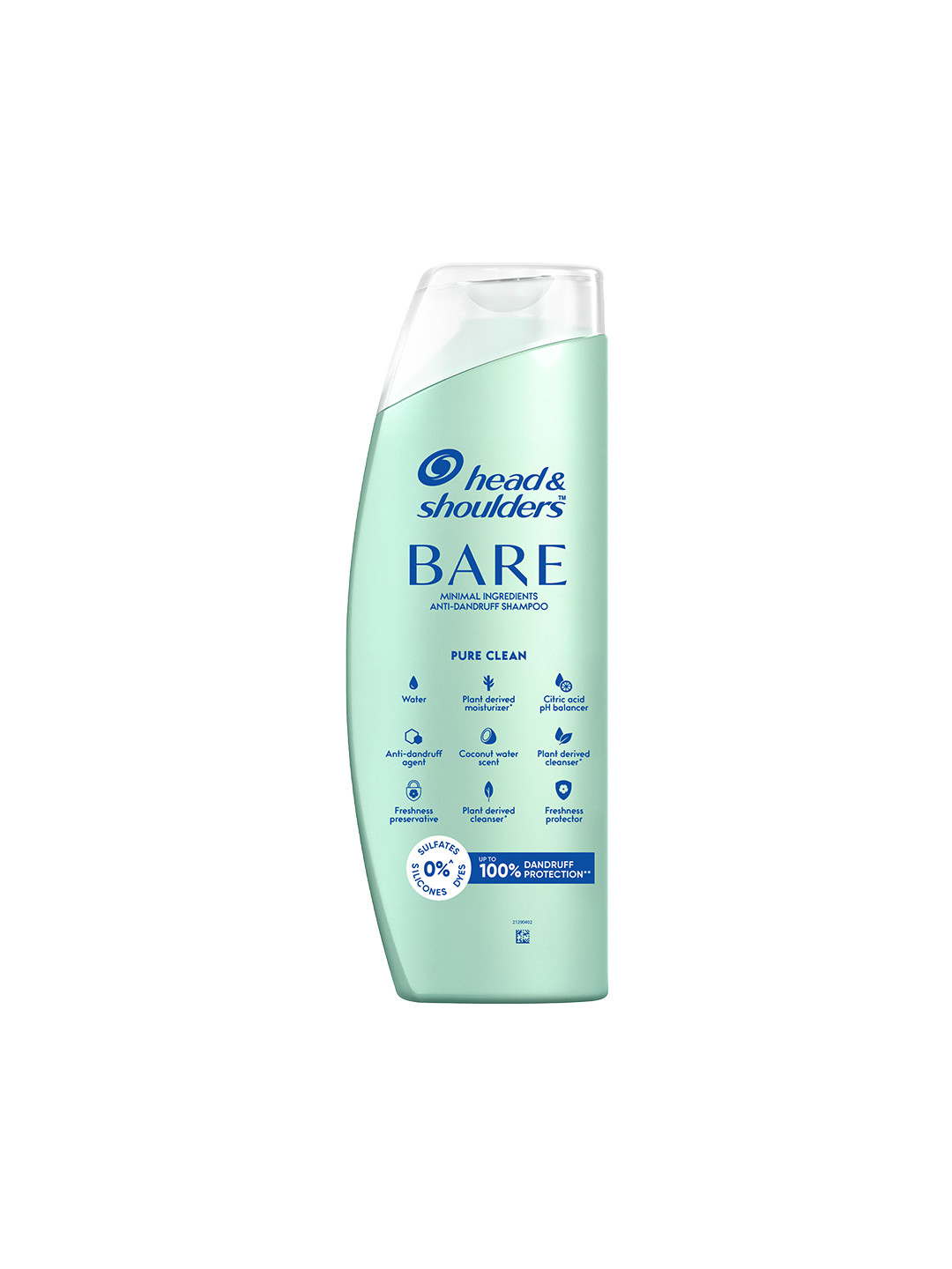 Head & Shoulders Bare Pure Clean Sulfate-Free Anti-Dandruff Shampoo - 400 ml