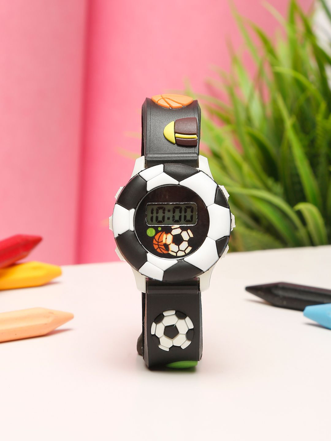 Stoln Kids Footbal Designed Digital Watch 25-25-18714-1-F