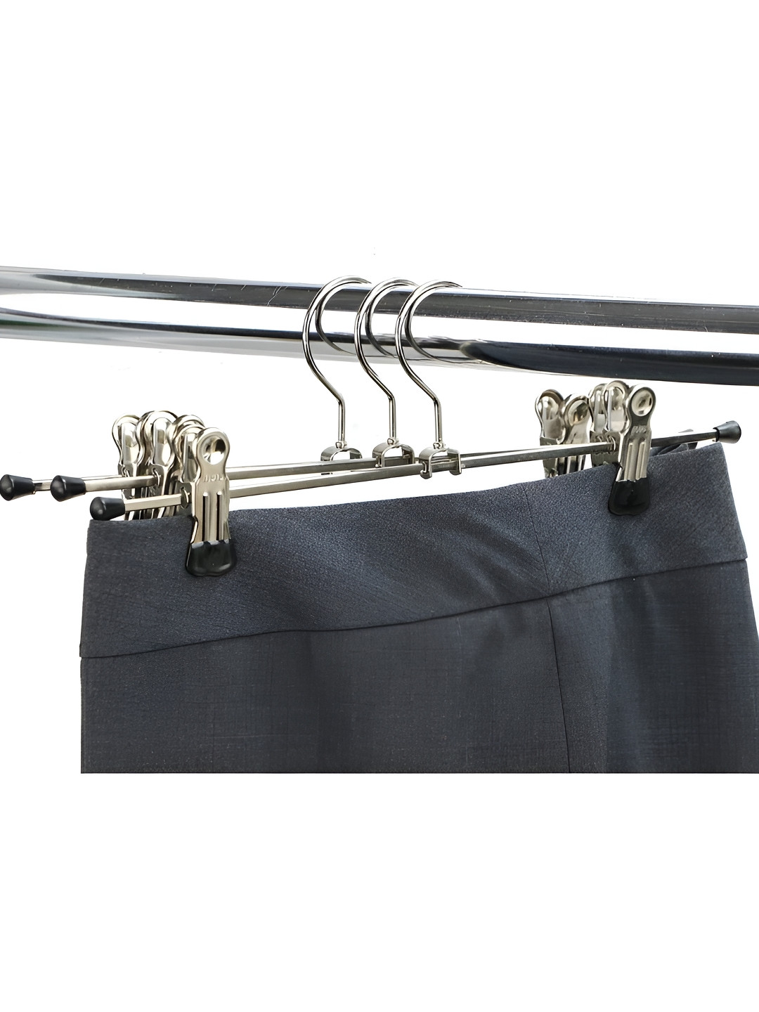 upkaranwale Black Anti-Slip Drying Rack With Hook