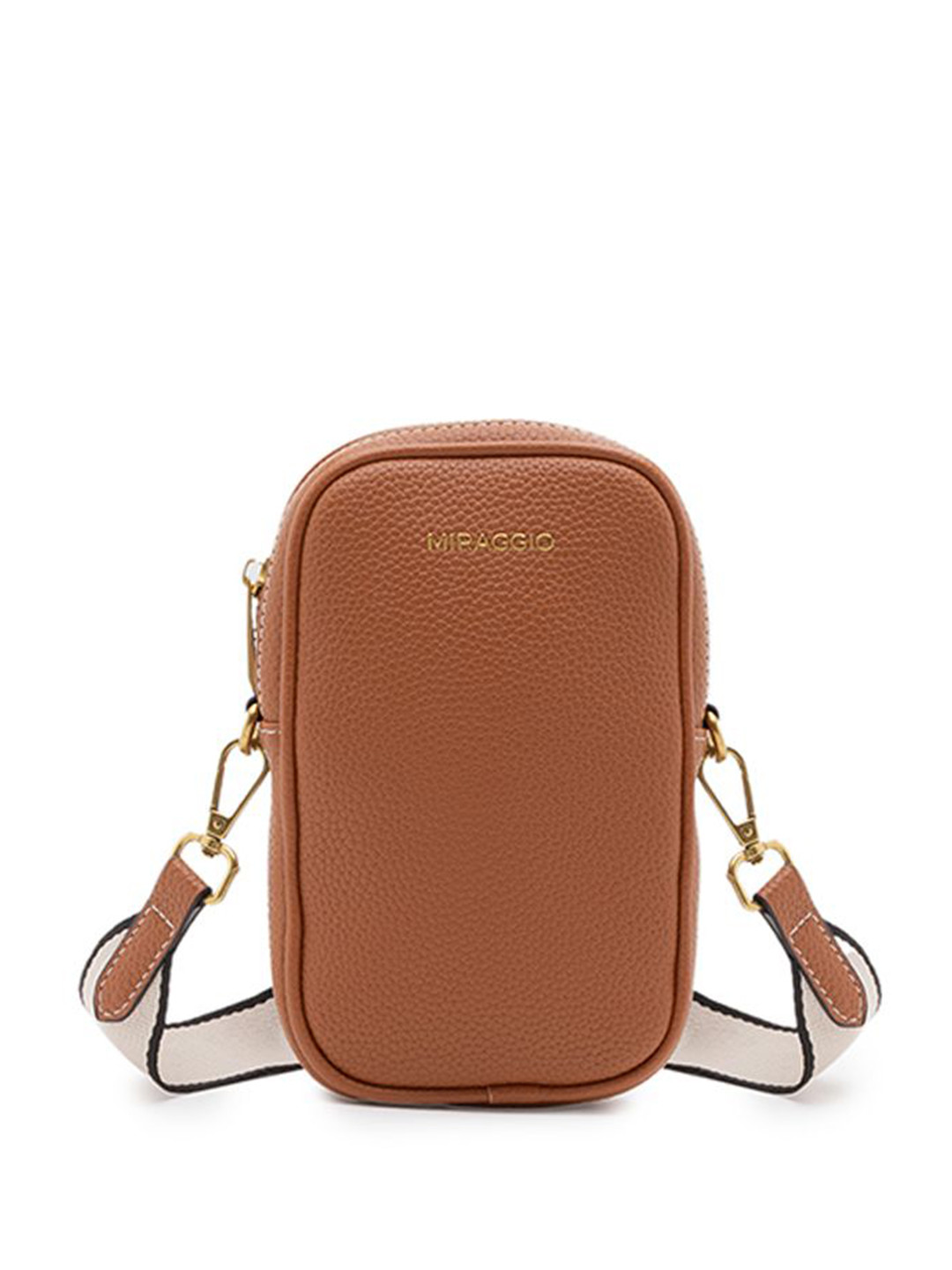 MIRAGGIO Women Mini Textured Koa Crossbody Sling Bag