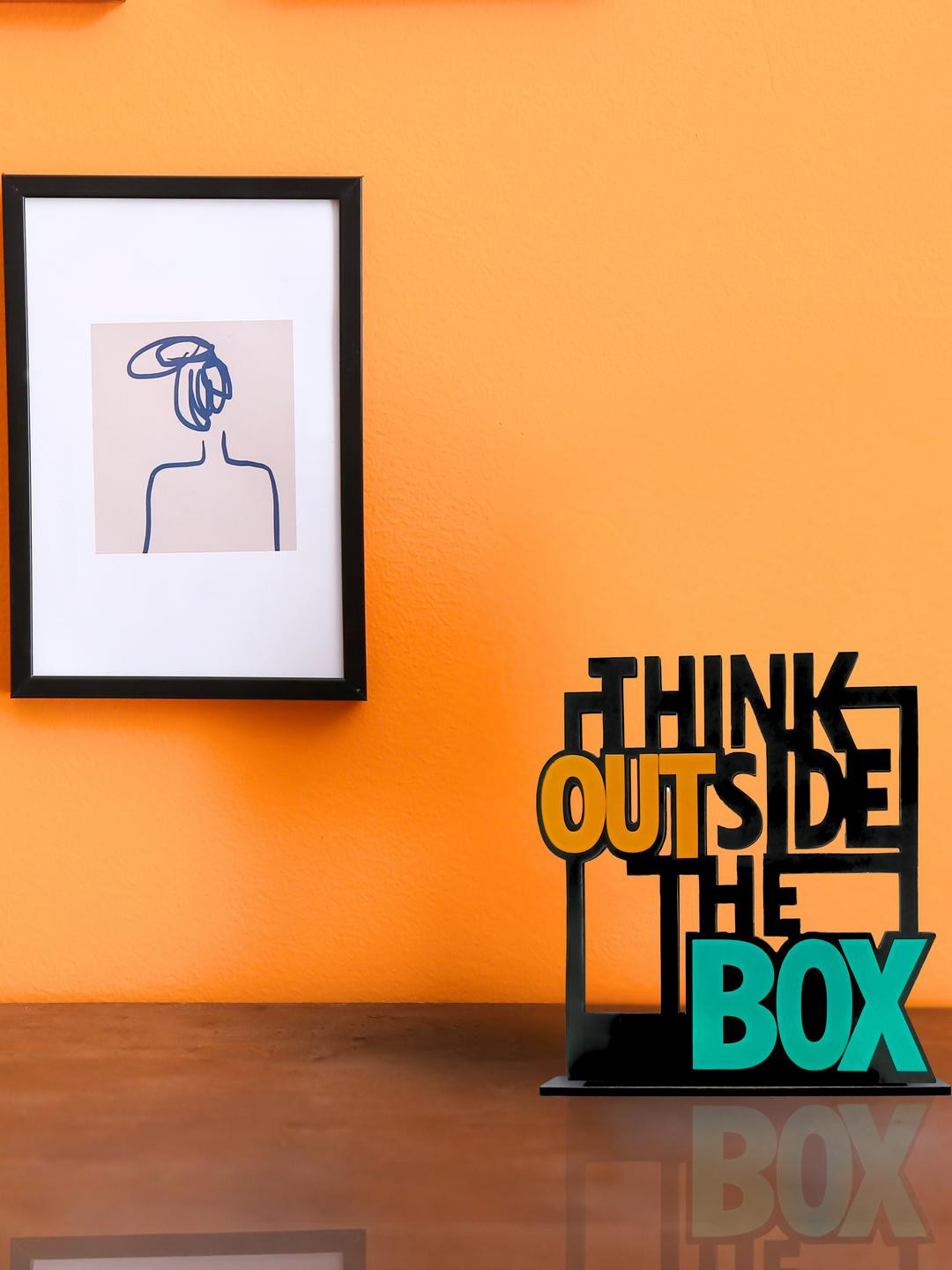 POSITIVE VIBE LIFESTYLE Motivational Wooden Showpiece