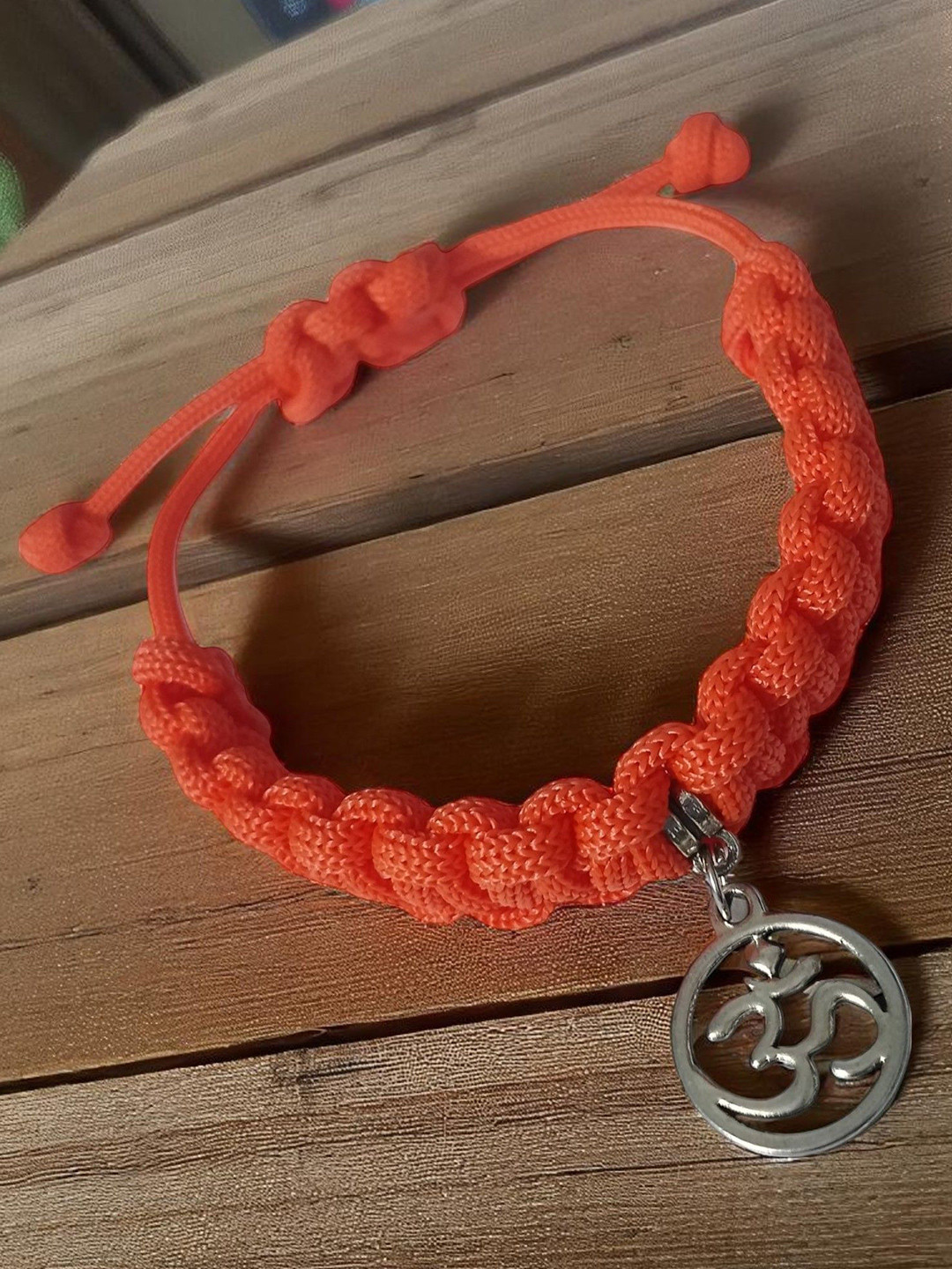PRODUCTMINE Unisex Om Charm Wraparound Bracelet