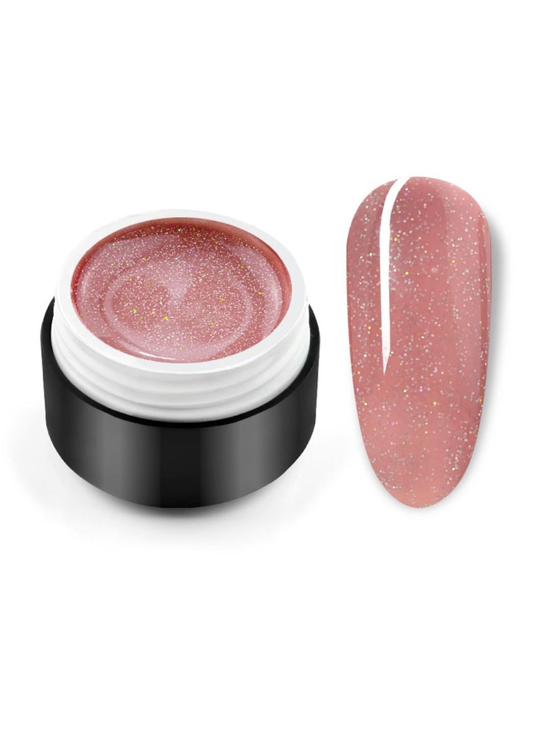 BELLE GAGA Black Seashell Color Gel Nail Paint- 5 ml- Shade- U04