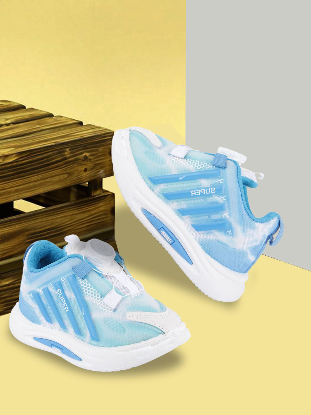 PASSION PETALS Boys Colourblocked Stealth Mode Sneakers