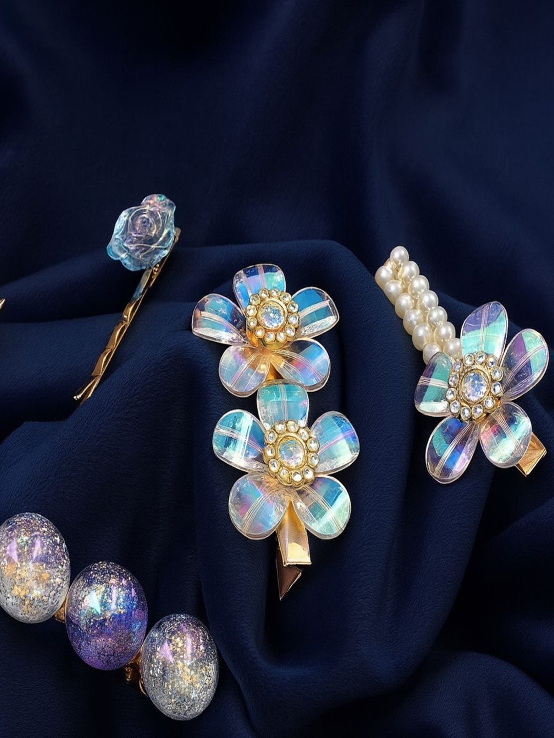 AmazingKarts Women 5 PCS Premium Korean stylish Hair Clips  Fashion Hair Accessory