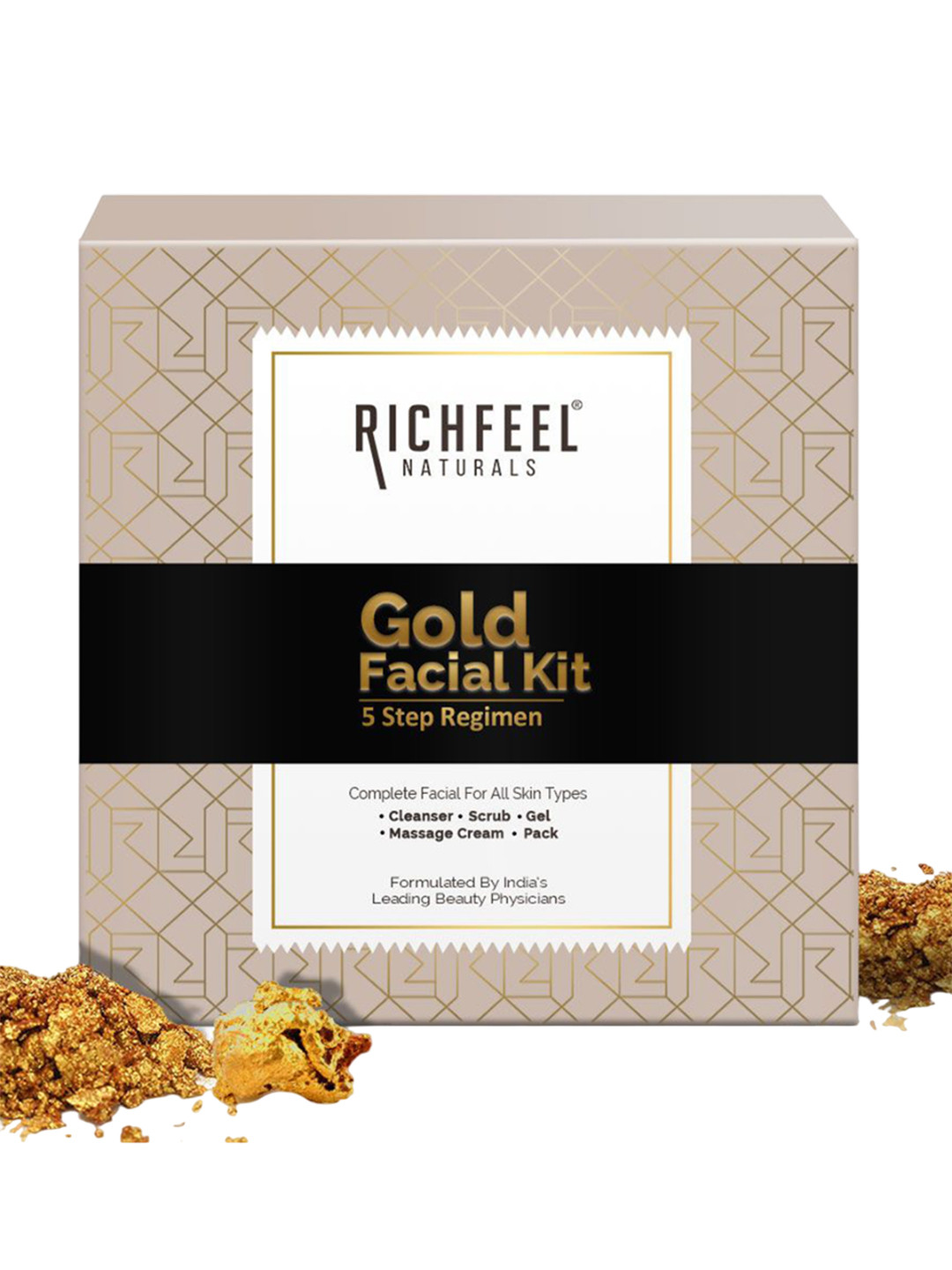 Richfeel 5 Step Gold Facial Kit - 30 g