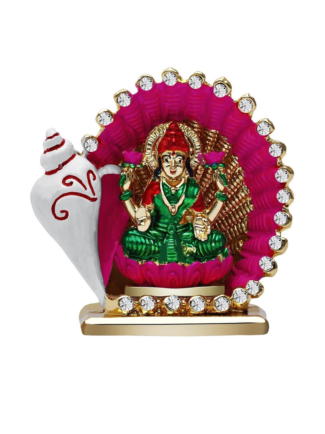 Kulin Multicoloured Goddess Lakshmi Figurine Showpiece