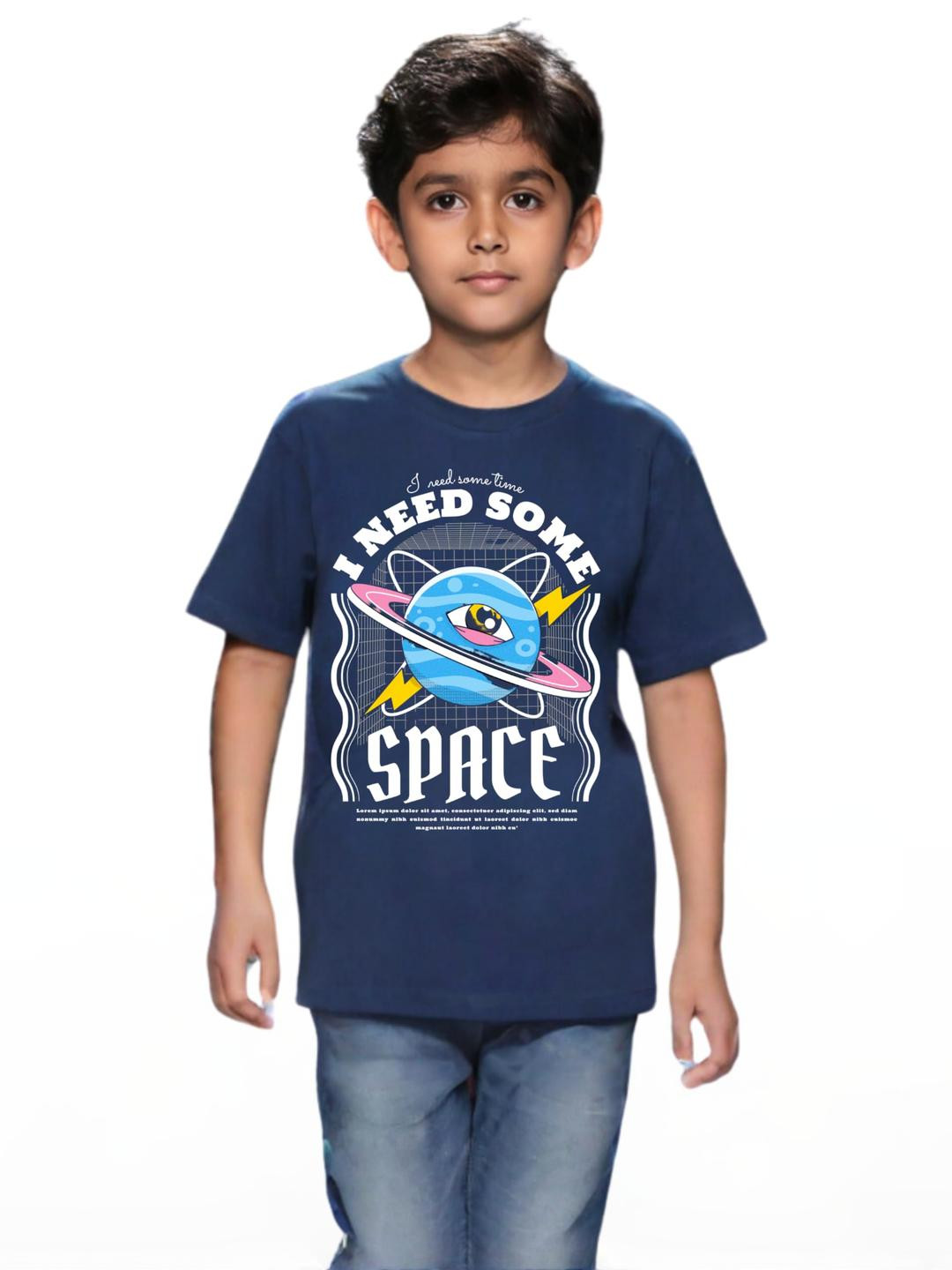 TeeSlix Kids  Blue Tshirts