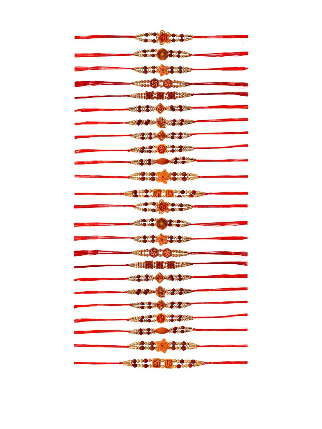 Aadikart Pack of 24 Thread Rakhi