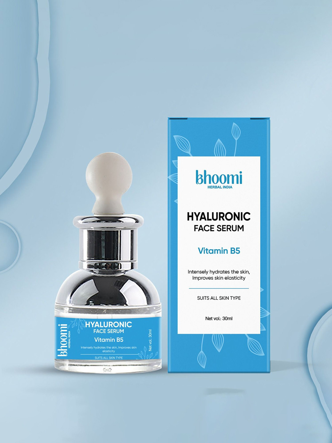 BHOOMI HERBAL INDIA Hyaluronic Acid Face Serum- 30 ml