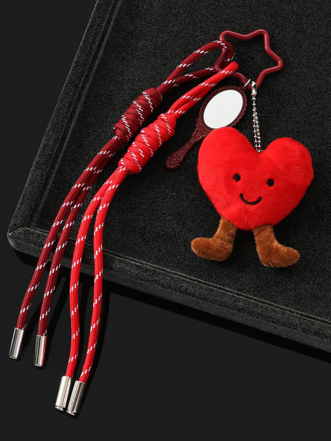 SALTY Love Bag Heart Purse Charm