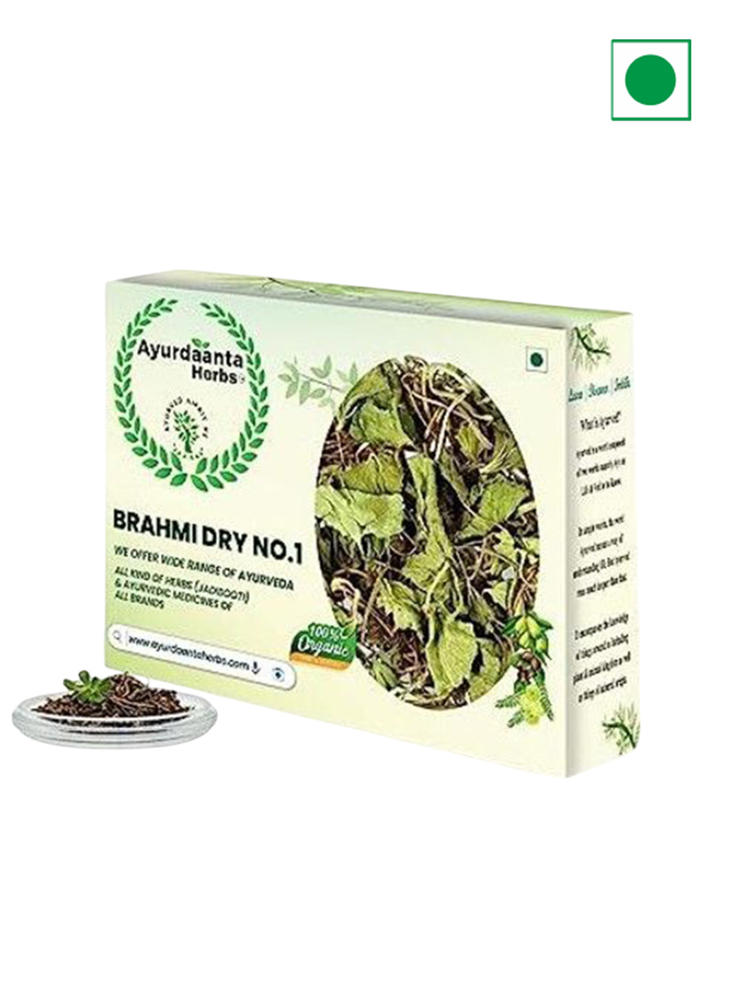 AYURDAANTA HERBS Brahmi Dry No.1 - 200 g