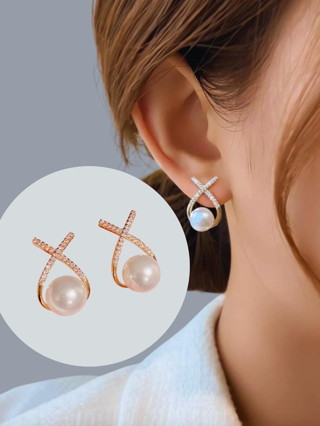 RAPPERSSHOP Contemporary Drop Earrings