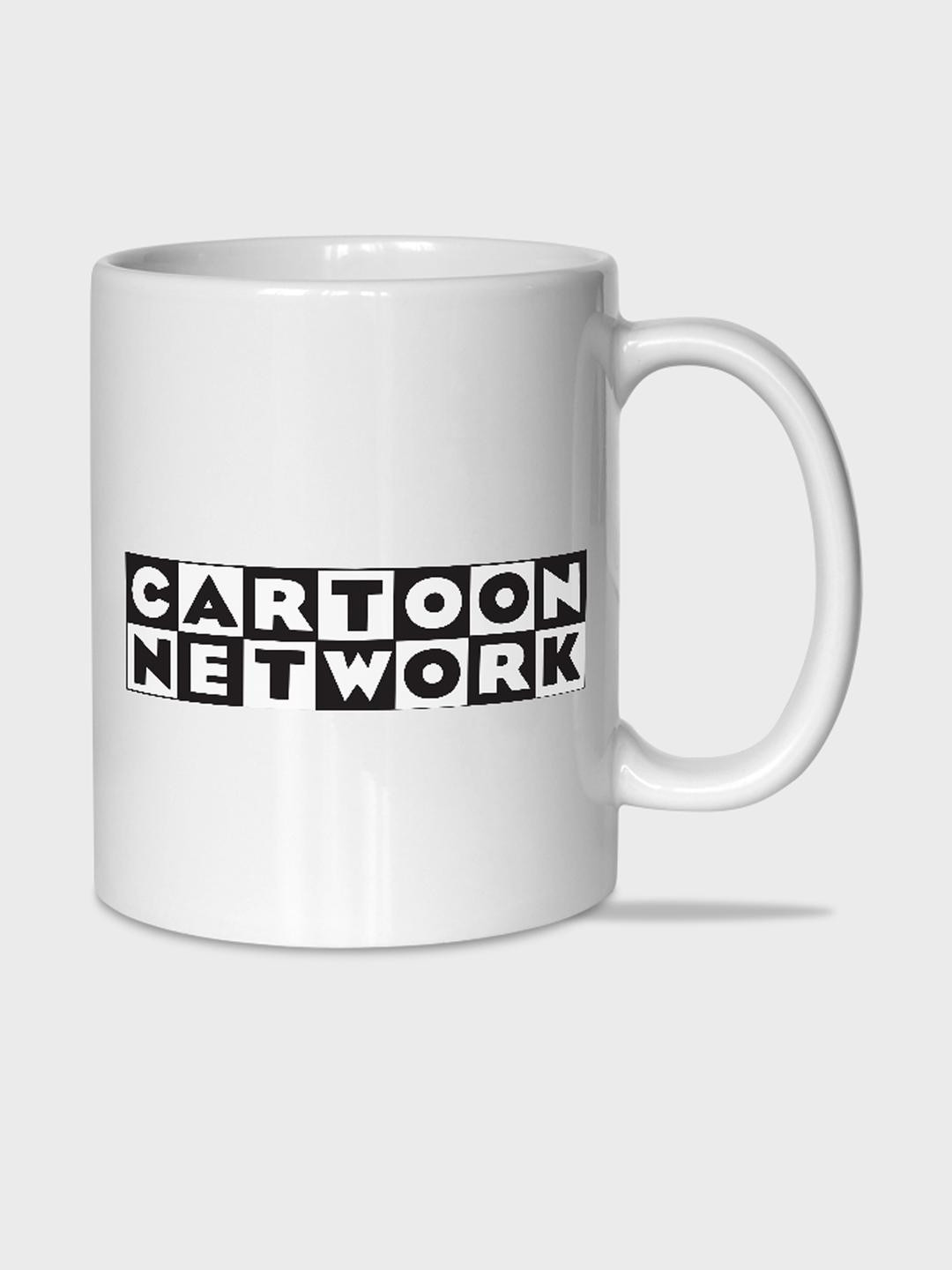 The Gifts Factory White Printed Ceramic Glossy Mugs Set of Cups and Mugs