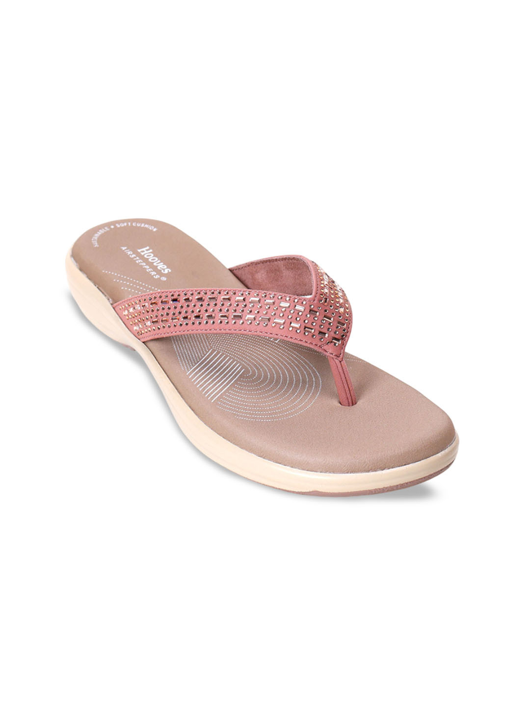 Hooves Women Embellished Thong Flip-Flops