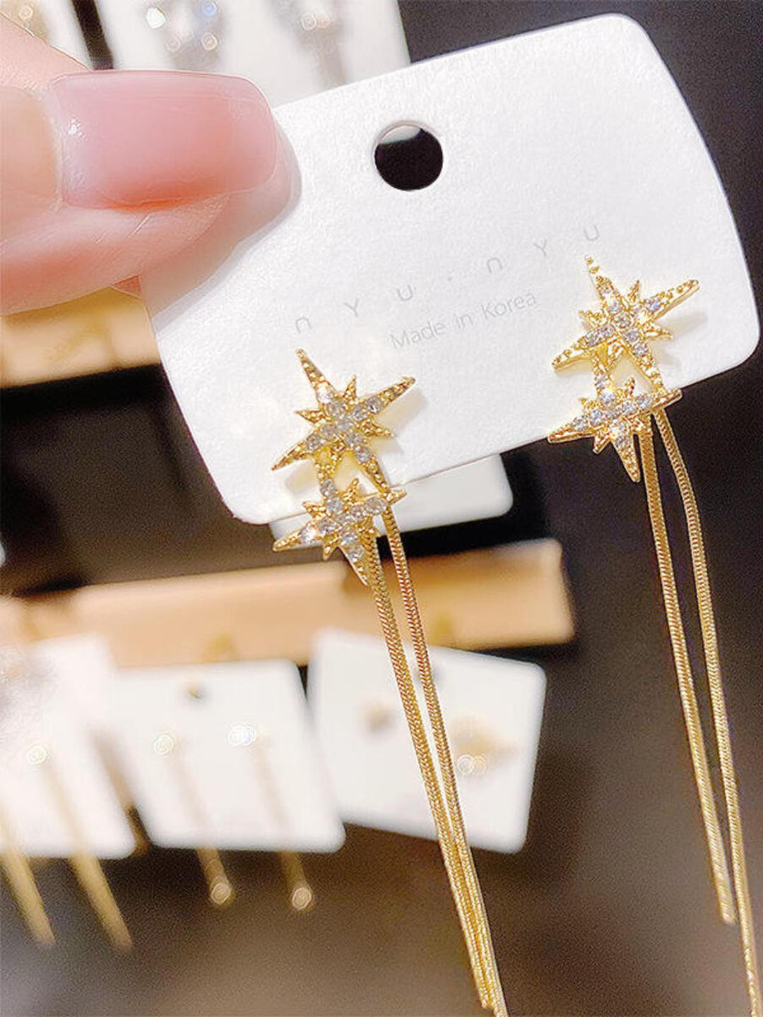 LVISHI Cubic Zirconia Earrings