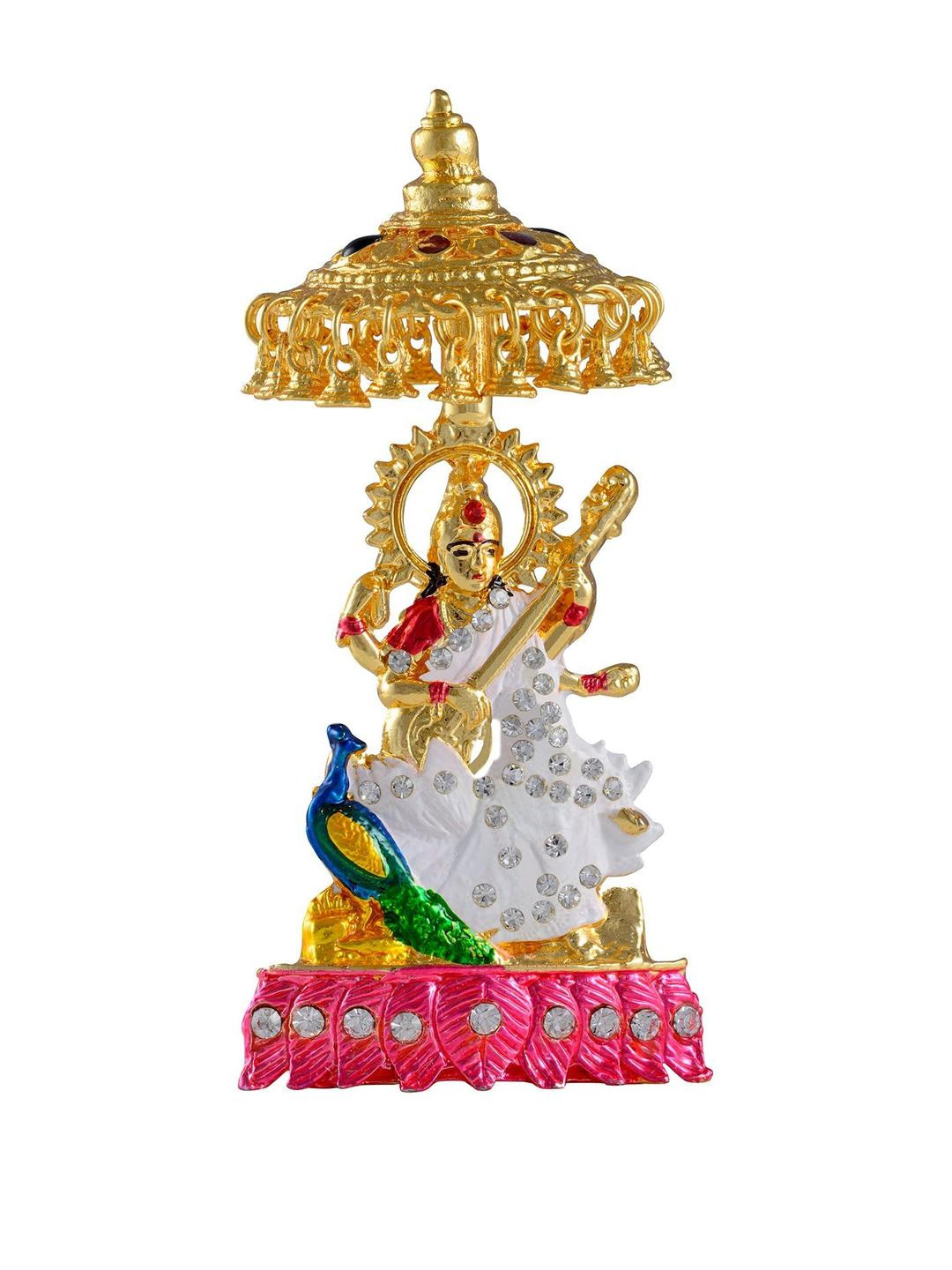 Kulin White Metal Religious Figurine Showpiece