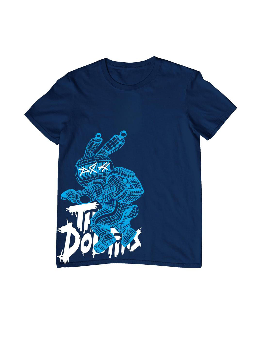 TeeSlix Kids  Blue Tshirts
