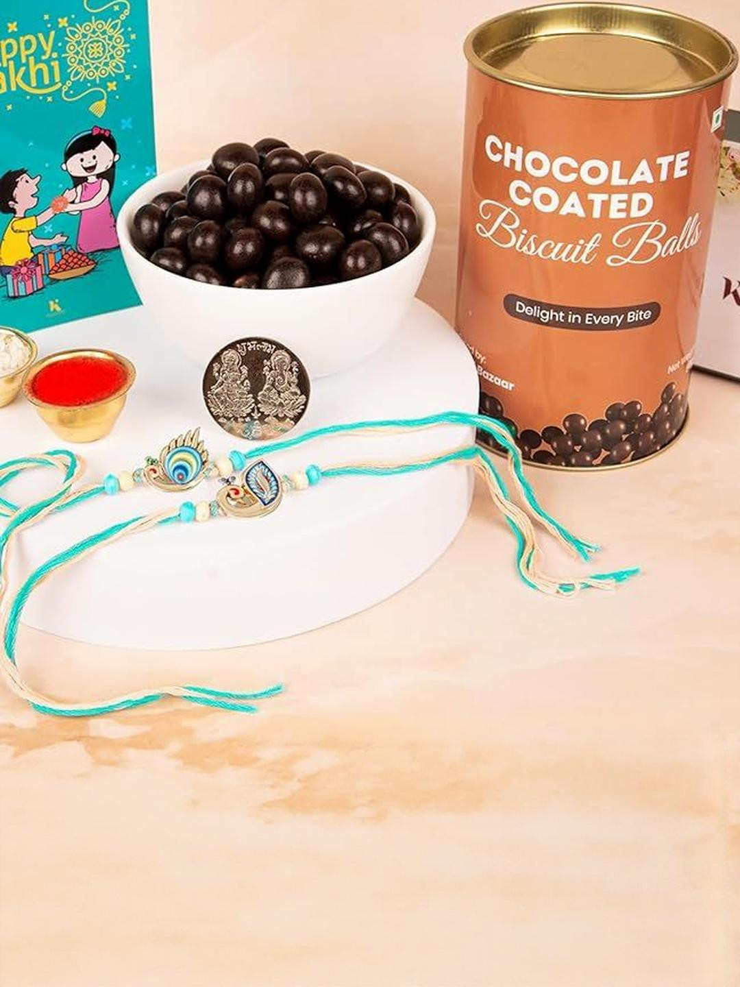 Kaameri Bazaar 2 Rakhi With Chocolate Pack