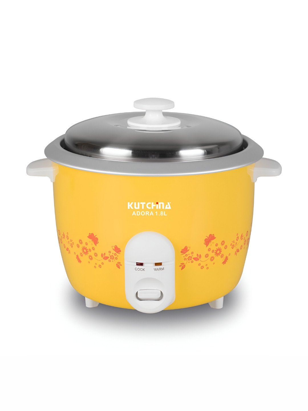 Kutchina Adora Yellow Electric Rice Cooker 1.8L