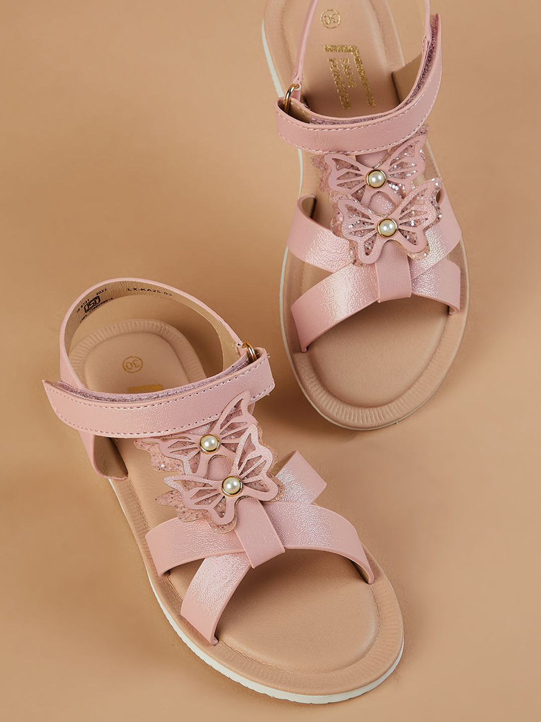 Fame Forever by Lifestyle Girls Velcro Sandals