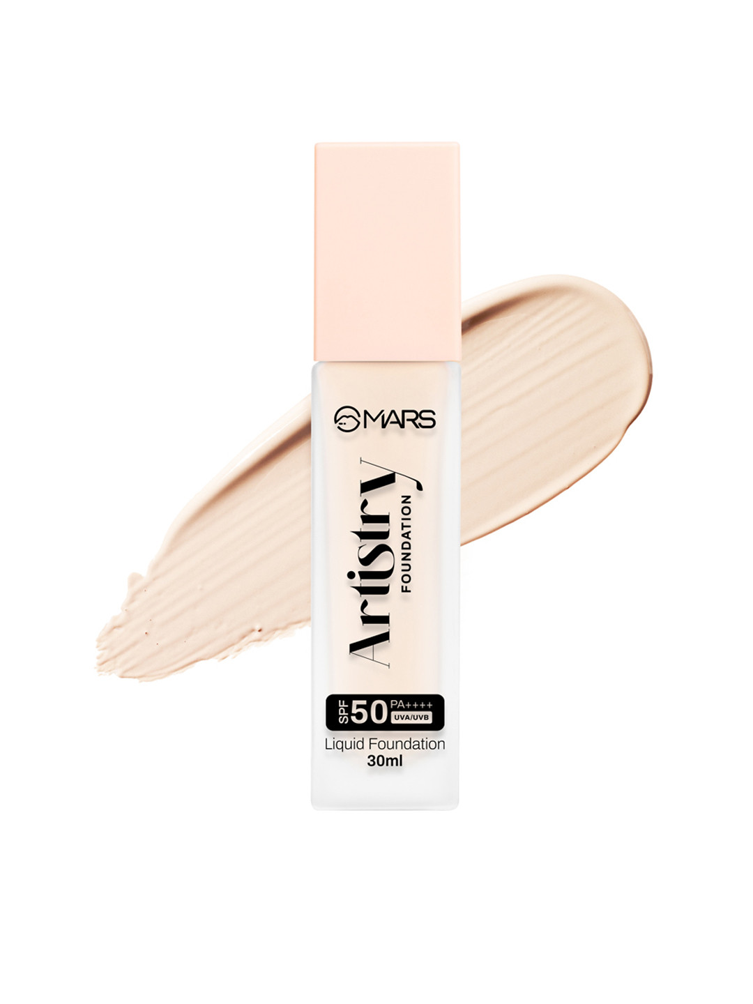 MARS Artistry SPF50 PA++++ Liquid Foundation 30 ml - Warm Vanilla 01