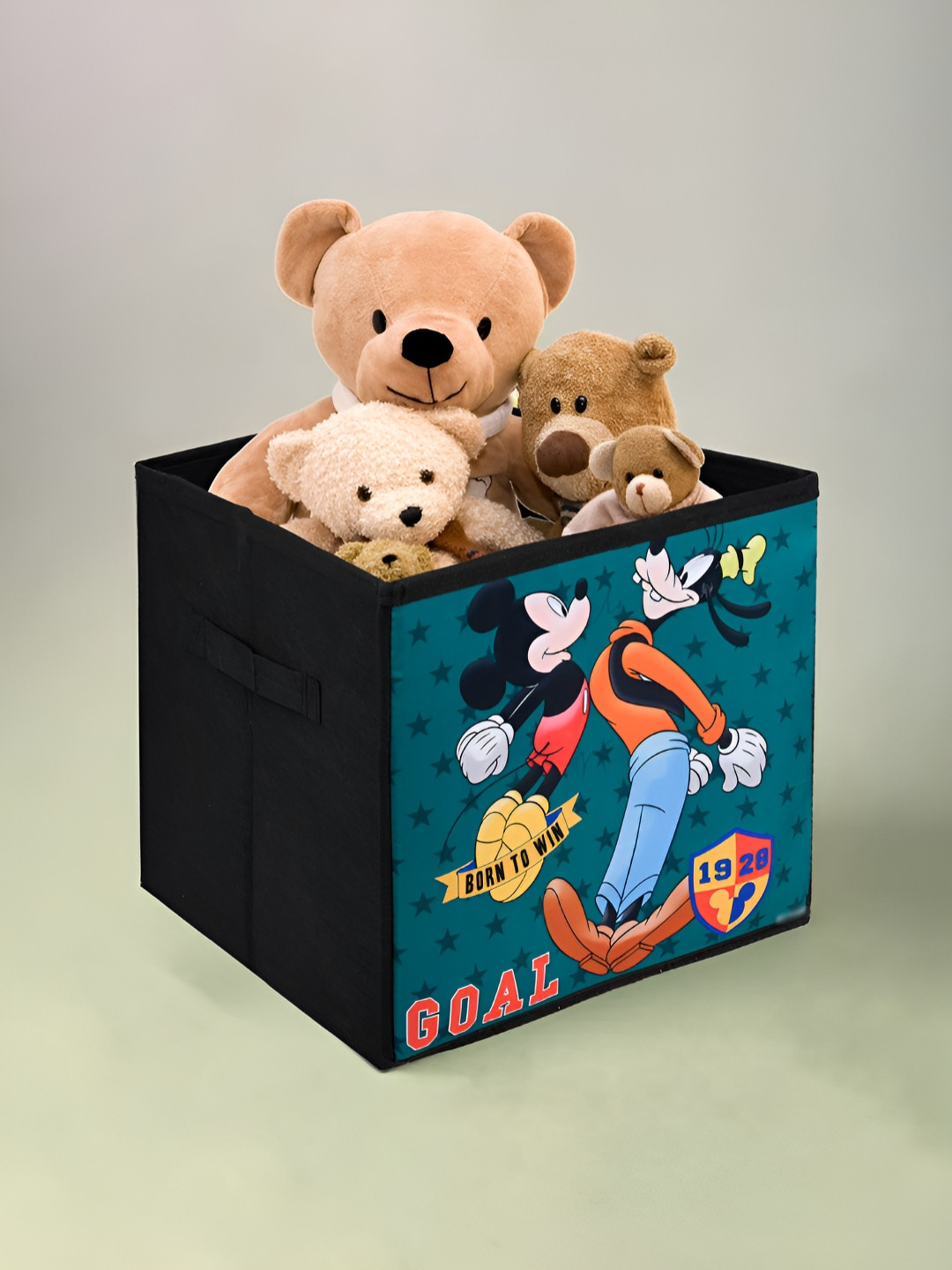 YK Black & Grey Disney Goofy Printed Multi-Utility Organiser