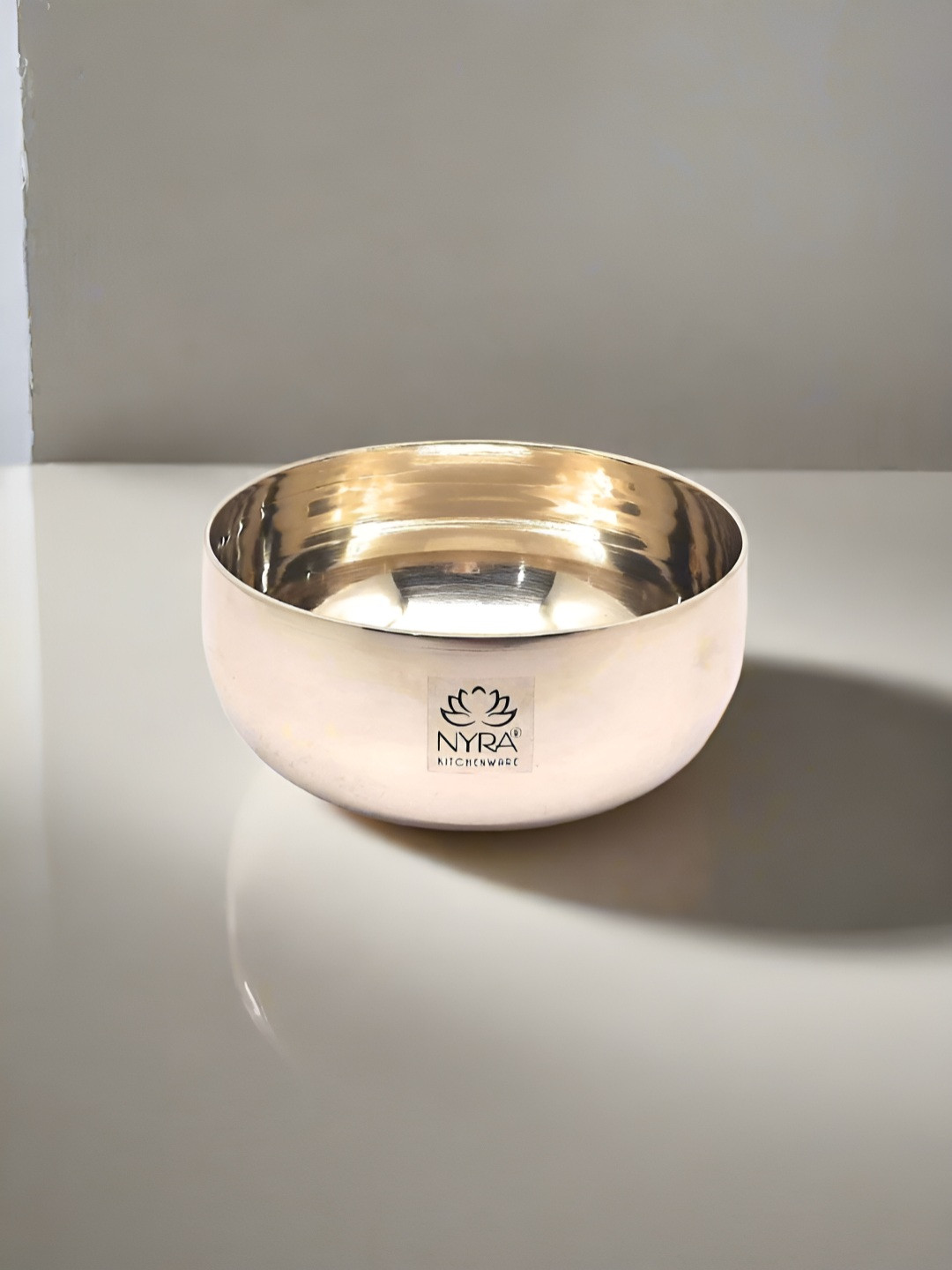 Nyra Kitchenware Bronze-Toned Bronze Dishwasher Safe Dip Bowl