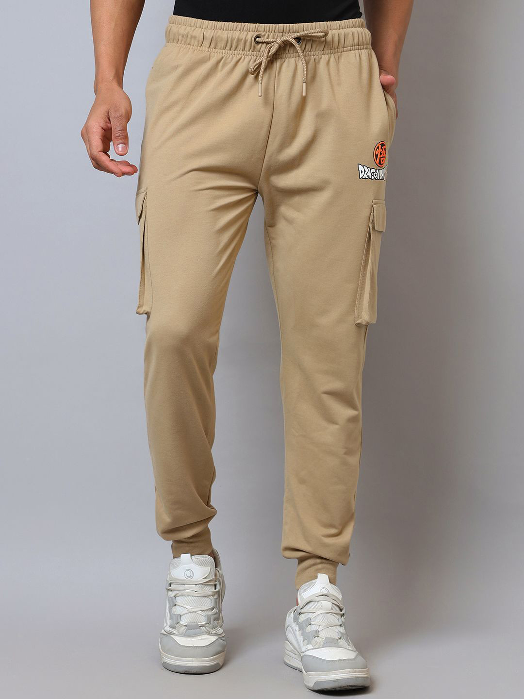 Free Authority Men Dragon Ball Z Printed Mid Rise Jogger