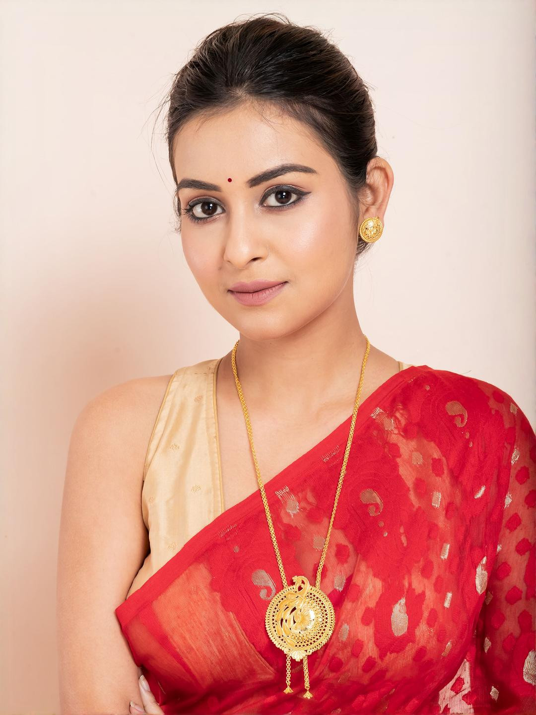 Upala Gold-Plated Jewellery Set