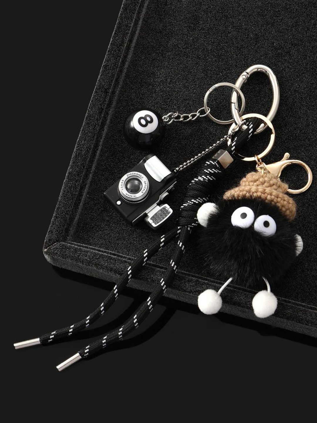 SALTY Mini Magic 8-Ball Crochet Beauty Bag Charm