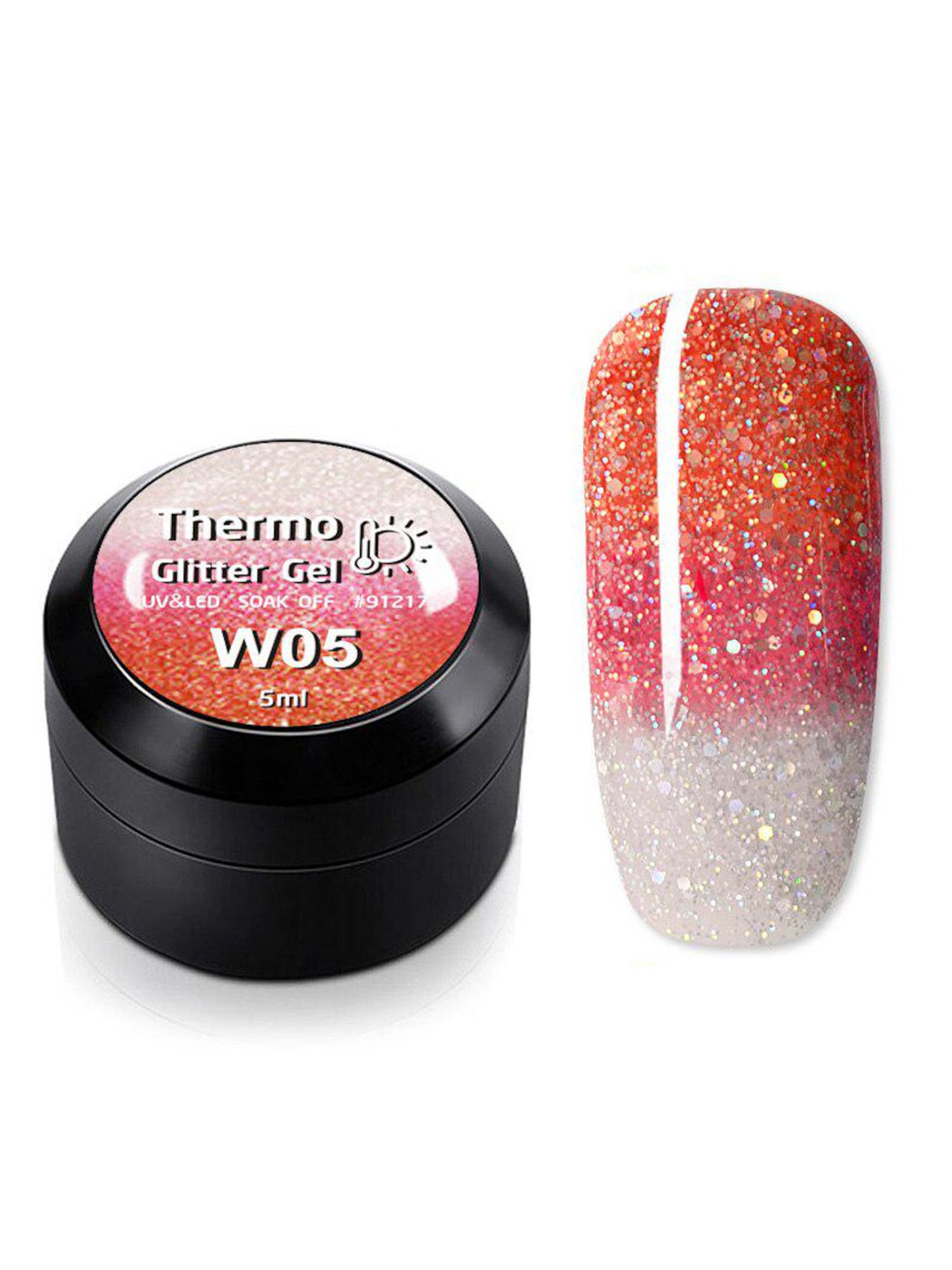 BELLE GAGA Magic Thermal Chameleon Nail Gel Polish- 5 ml- Shade W05