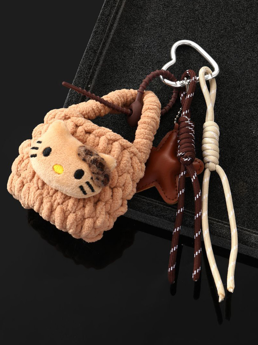 SALTY Hello Kitty Crochet Bag Charm