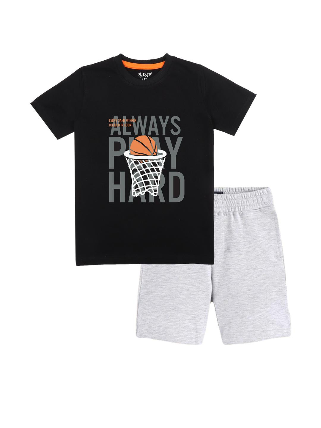 J&JP Boys T-shirt with Shorts