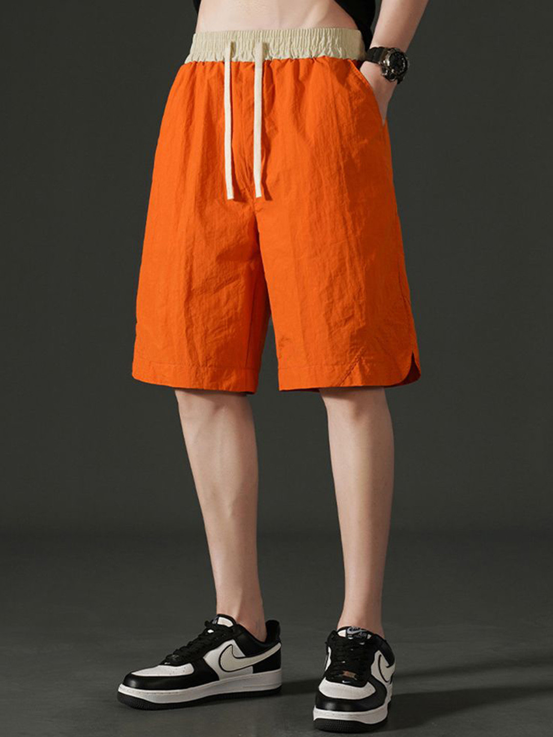 StyleCast x Revolte Men Rapid-Dry Low-Rise Relexed Fit Regular Shorts