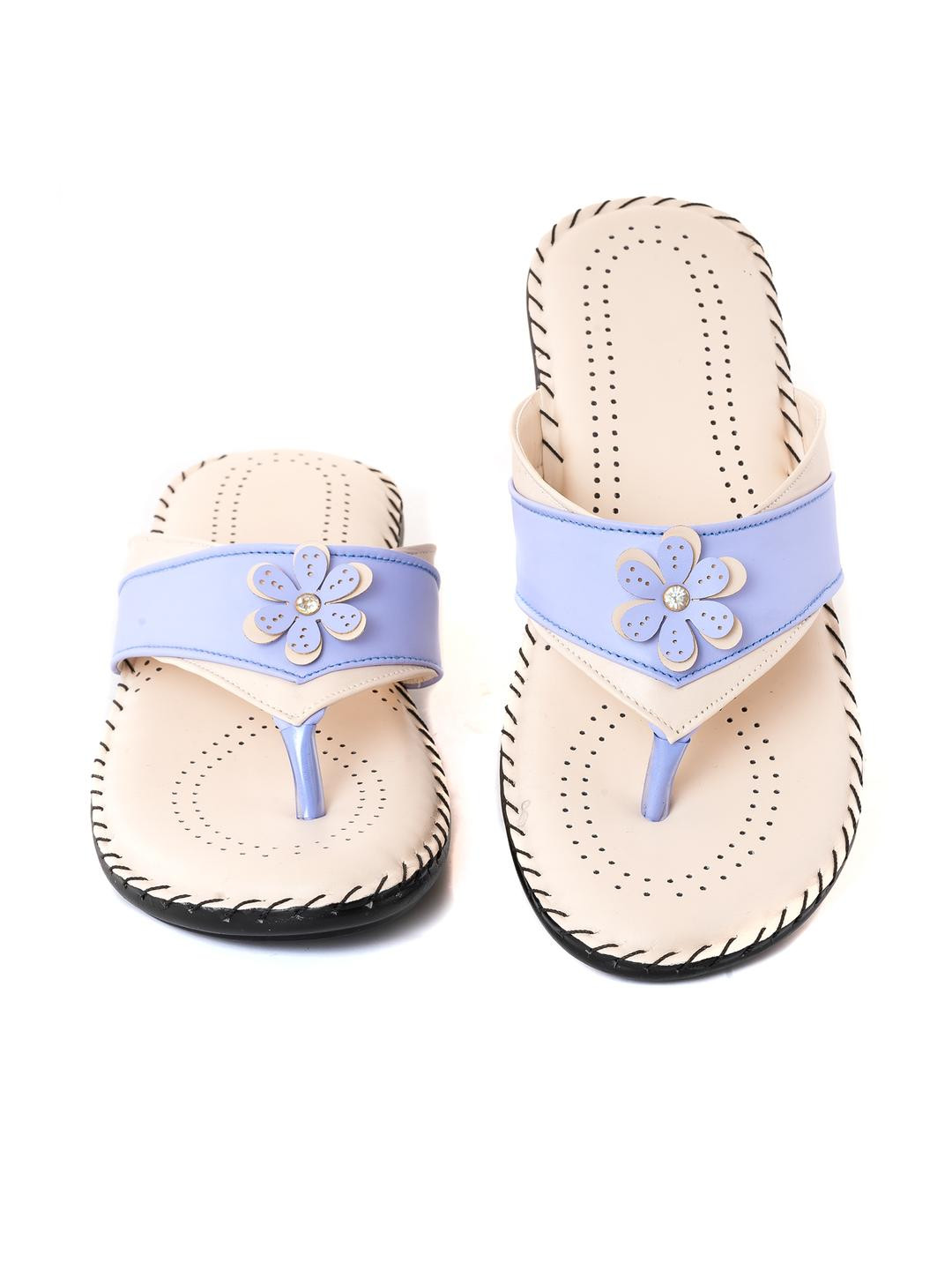 citaali Women Lavender Slip On Sandals