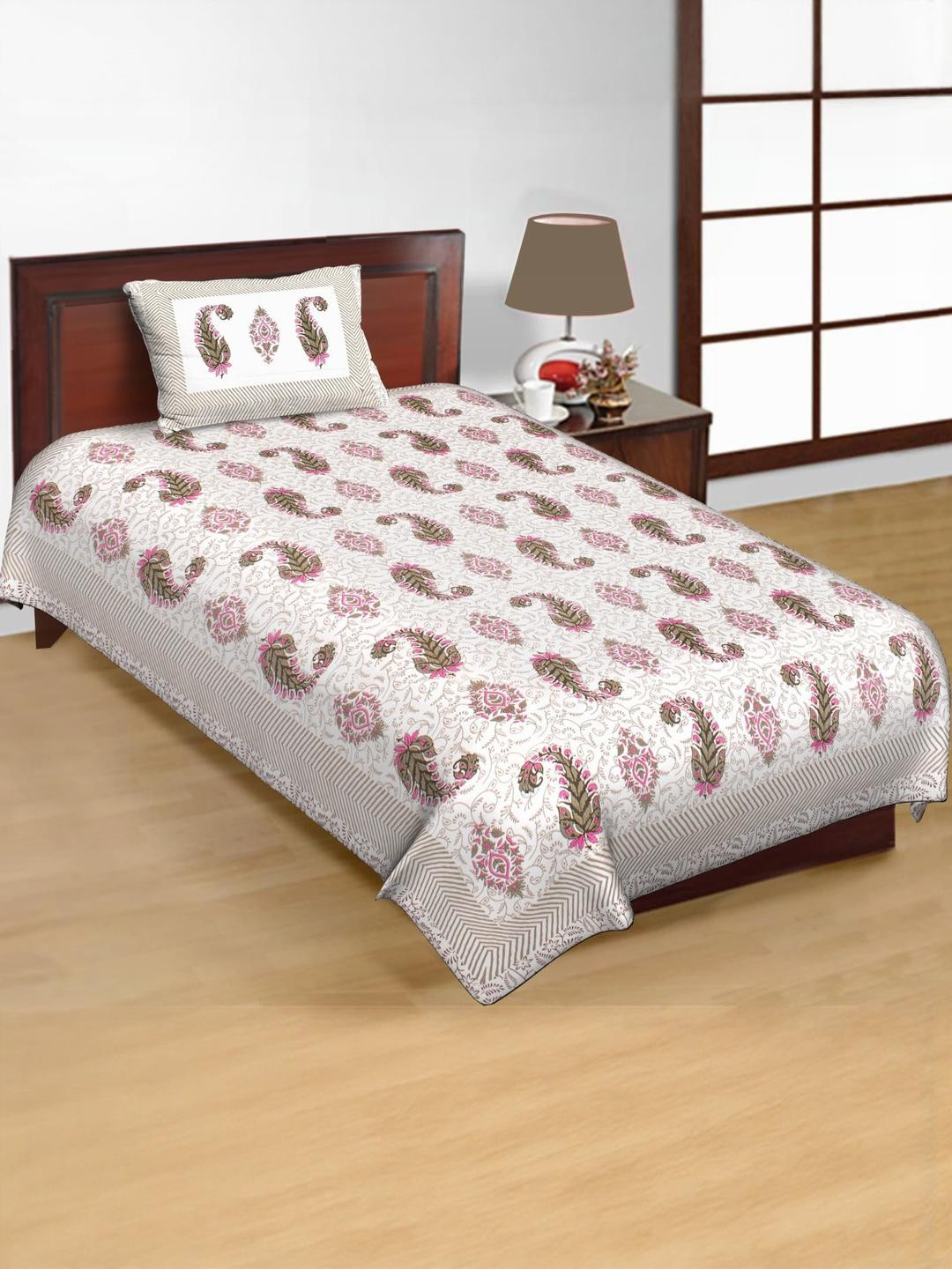 Jaipuri Print Premium Full Length Bedsheet set