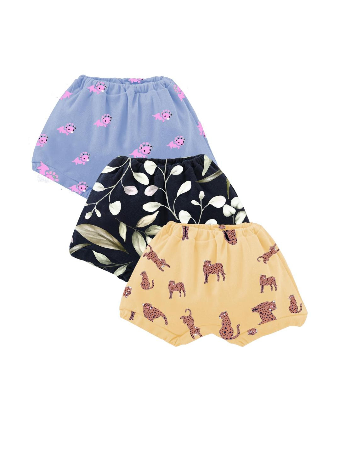 Nicsy Set of 3 Mid-Rise Basic Briefs