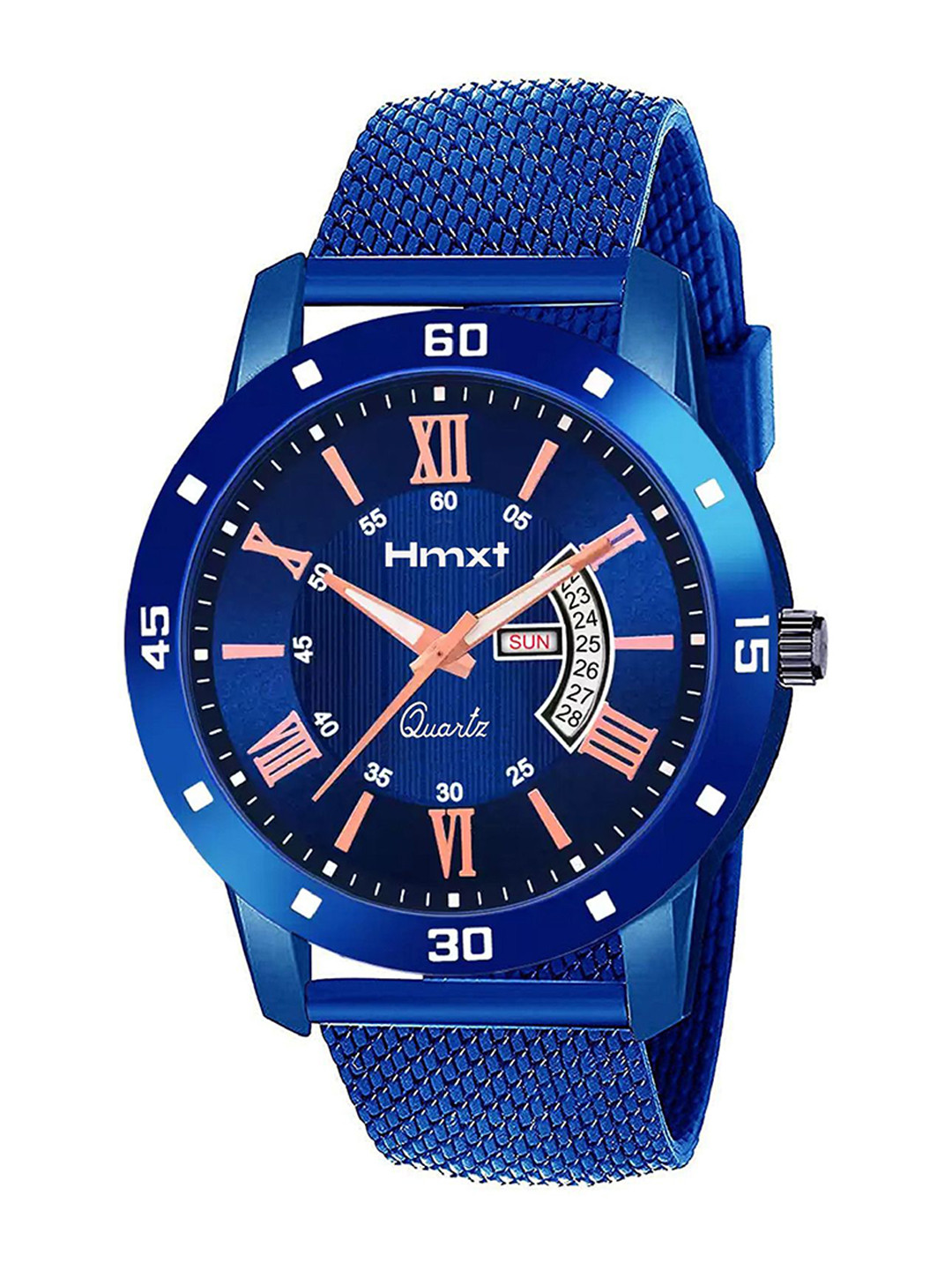 HMXT Men Dial & Straps Analogue Day n Date Series Watch HMXT-77